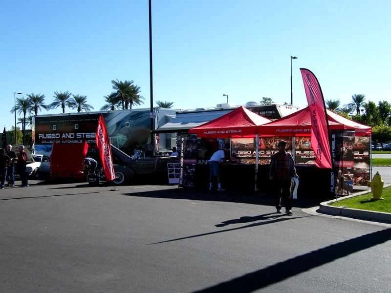 Preauction pics in Scottsdale. Russo and Steele day at Pavillions